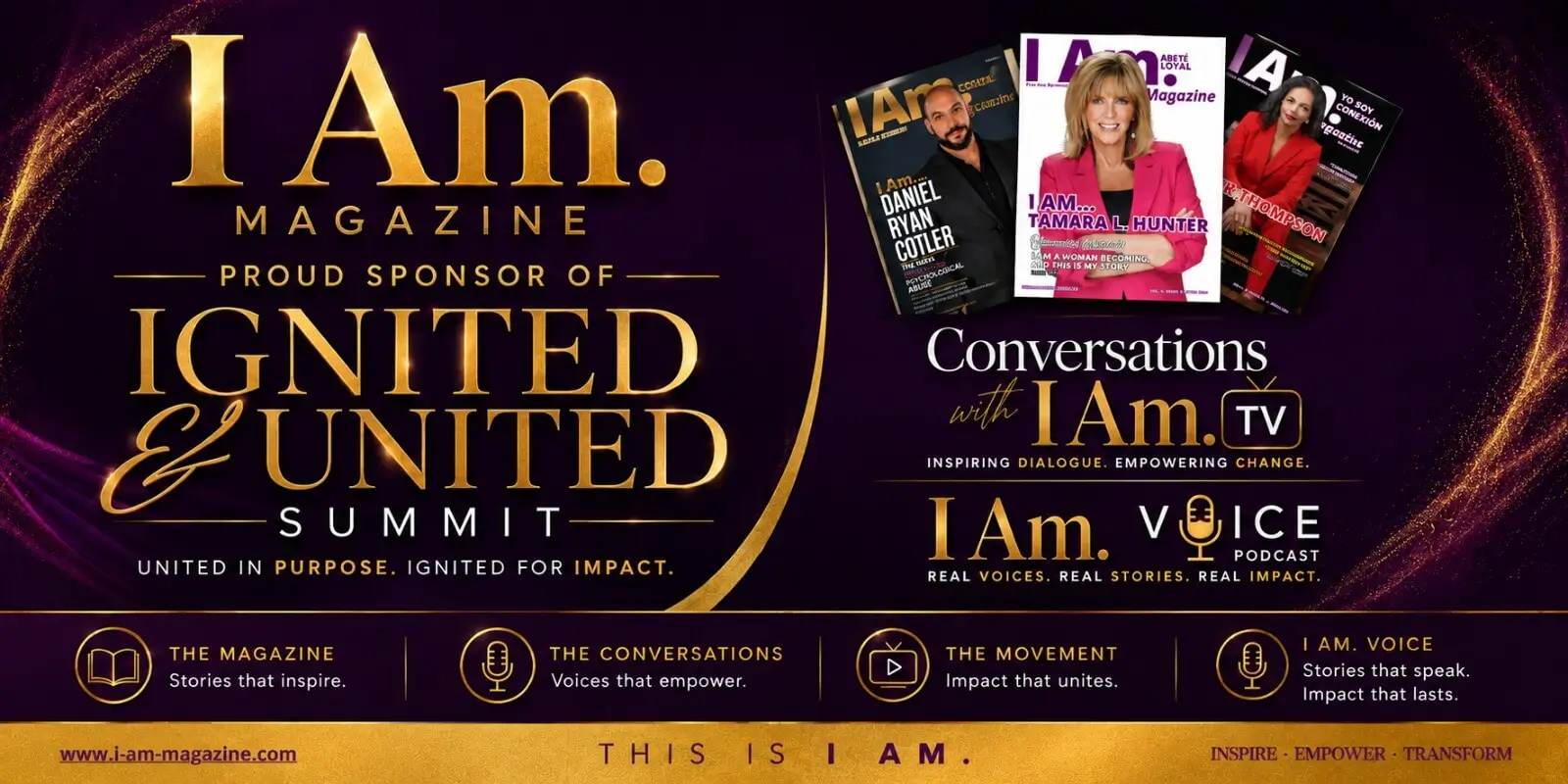 I am Magazine horizontal banner